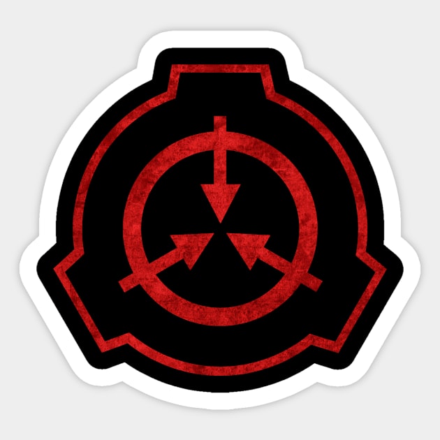 SCP foundation symbol Sticker by Rebellion10